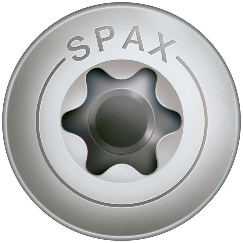 Vis pour terrasse SPAX inox A2 tête décorative 3