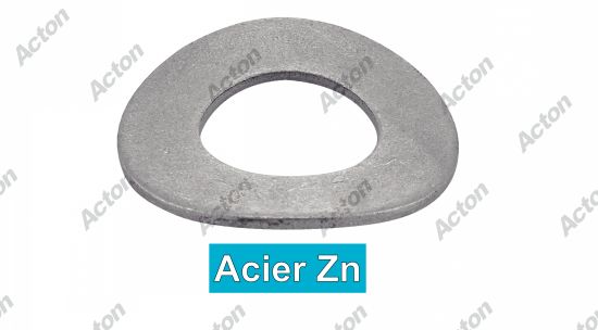 Rondelle élastiques cintrees acier zn - DIN 137 à Acton
