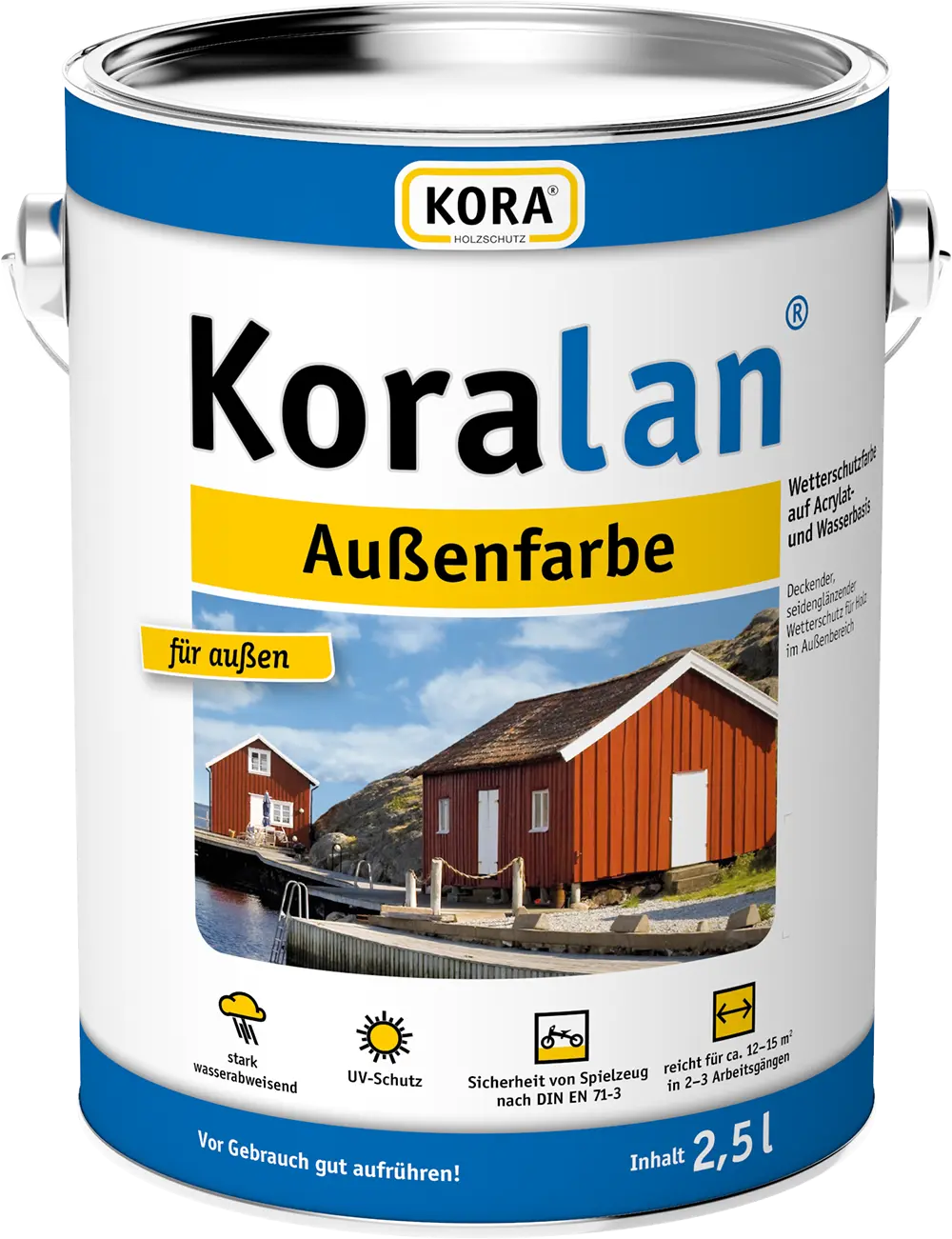 Peinture bois extérieure Koralan Außenfarbe