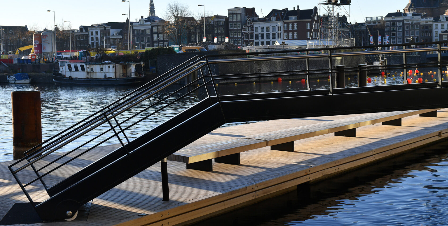 Promenade flottante d'Amsterdam