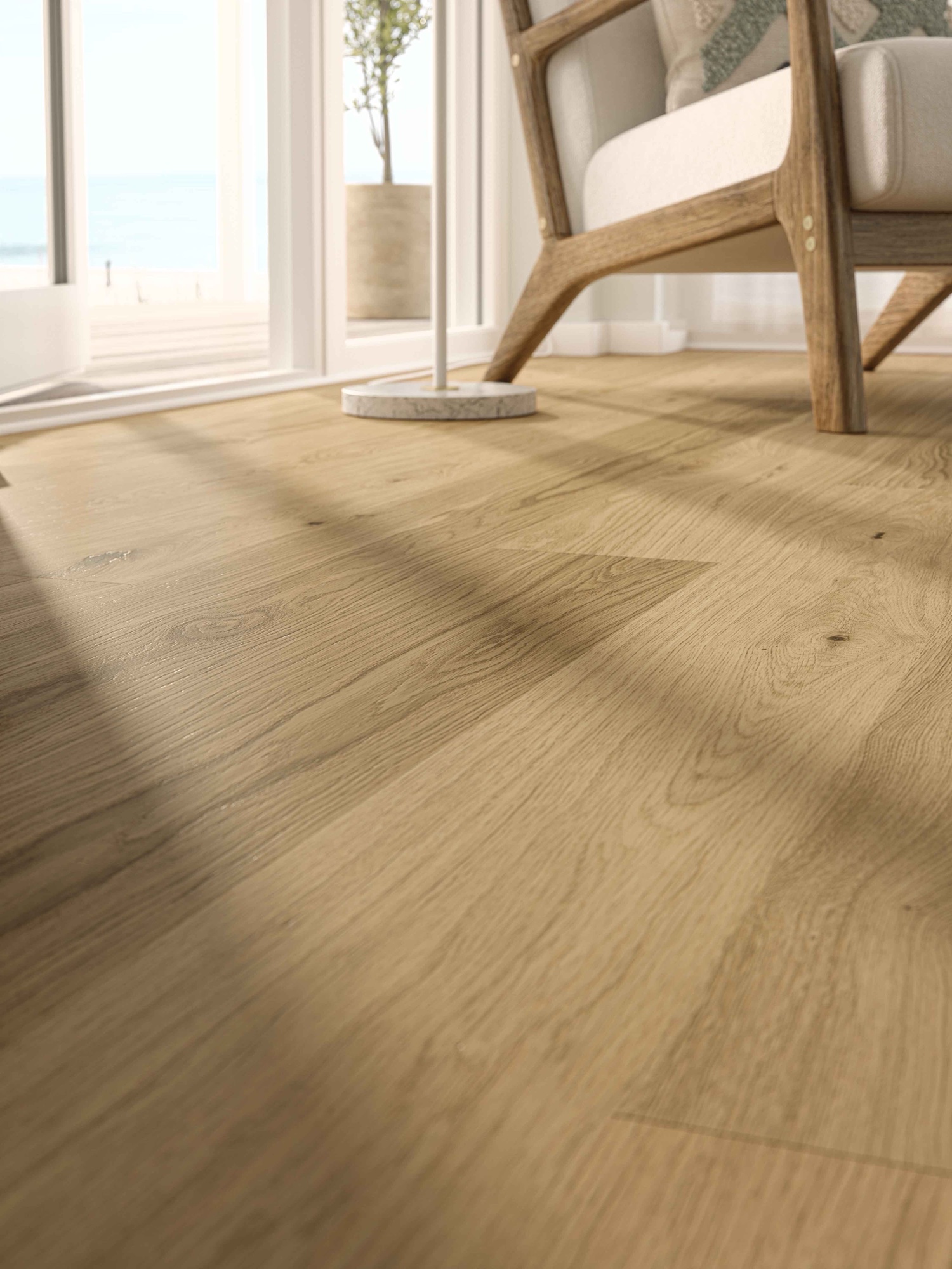 Lame de parquet hybride Bjelin Woodura Gryt chêne Natural 3