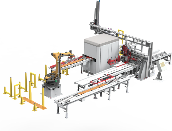 Machine de bouchonnage bois Wintersteiger TRC Woodpatch