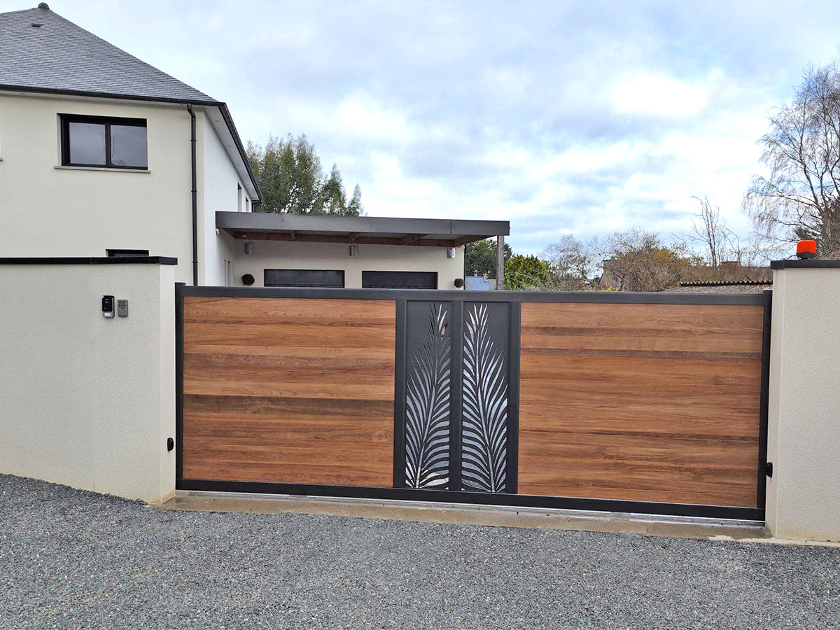Portail Coulissant Teck 2