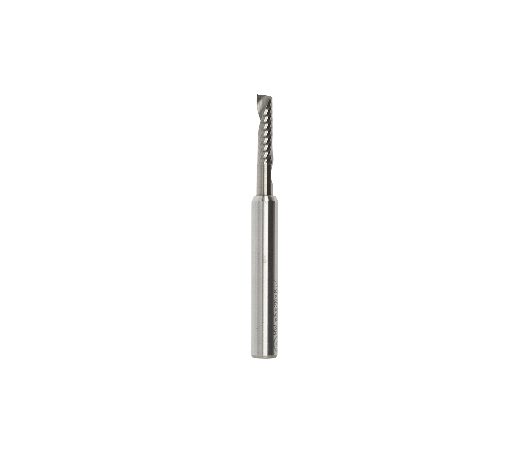 Fraise hélicoïdale positive à une dent 5 mm X 20 mm Shaper 2