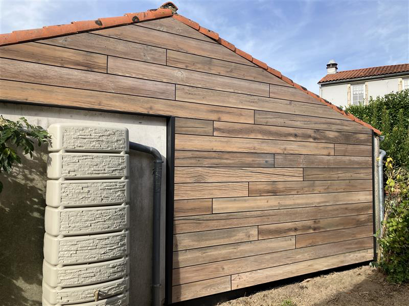 Bardage pour habillage de mur