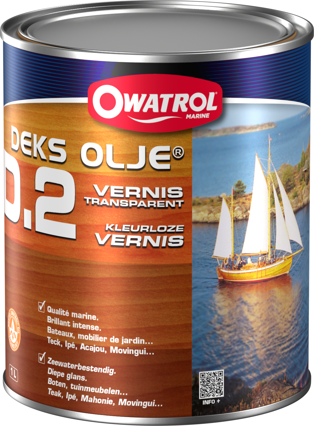DEKS OLJE D.2 : Vernis marine souple Brillant