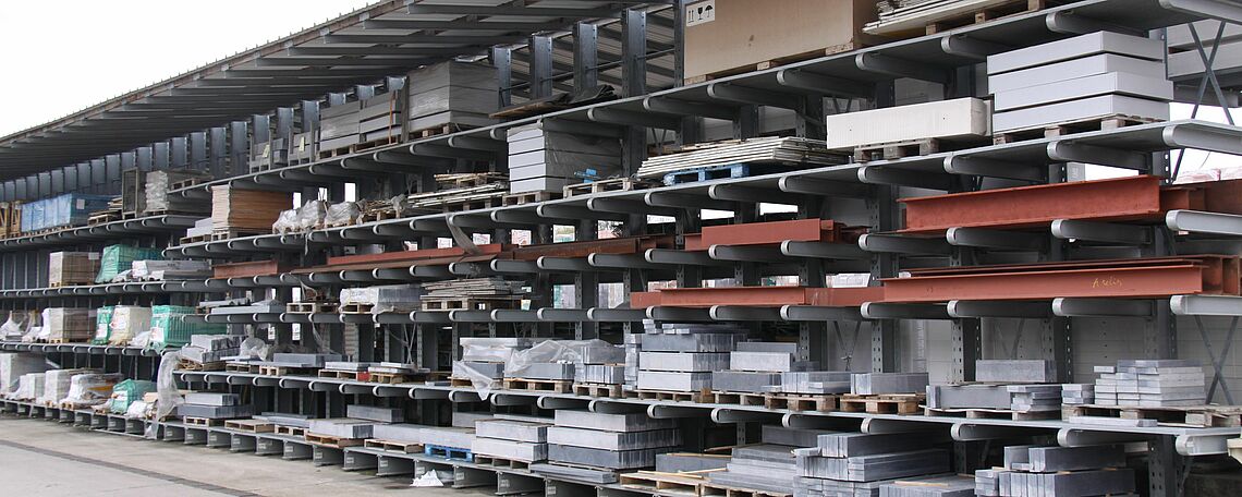 Rayonnage cantilever OHRA pour charges lourdes 2