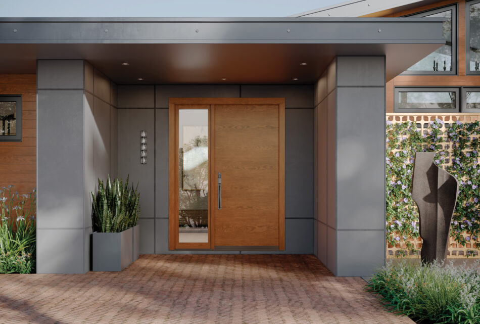 Portes d'entrée en bois par TruStile
