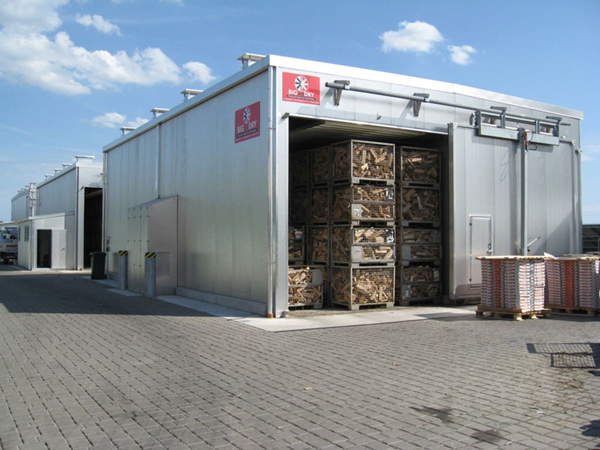Séchoir BIGonDRY pour biomasse bois de chauffage et copeaux 3