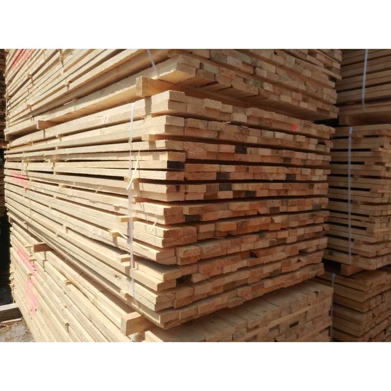 Planche 27x80 Sapin / Épicéa Brut Naturel (non traité) Choix 2-3 en 2m