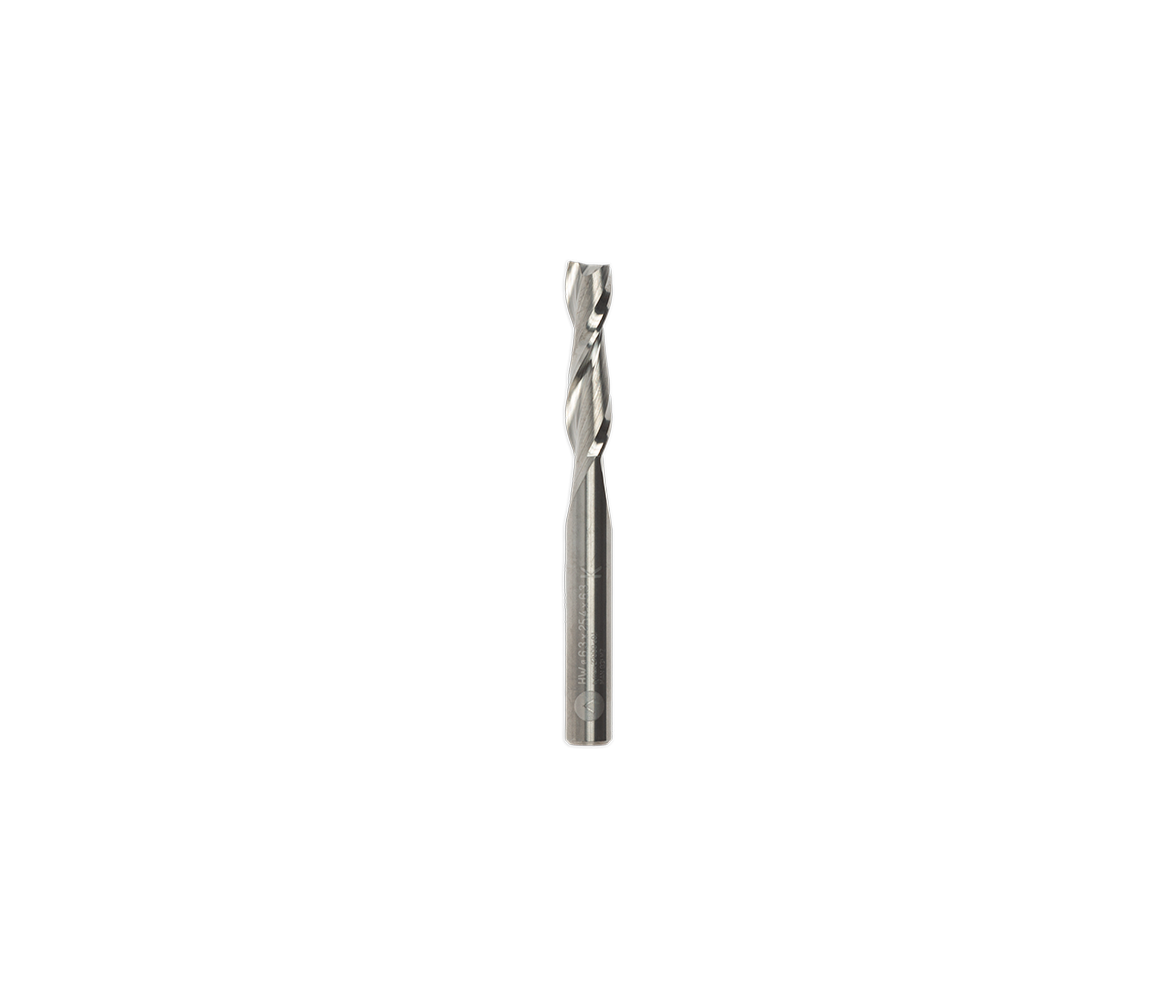 Fraise hélicoïdale à deux dents 1/4 po X 1 po Shaper 2