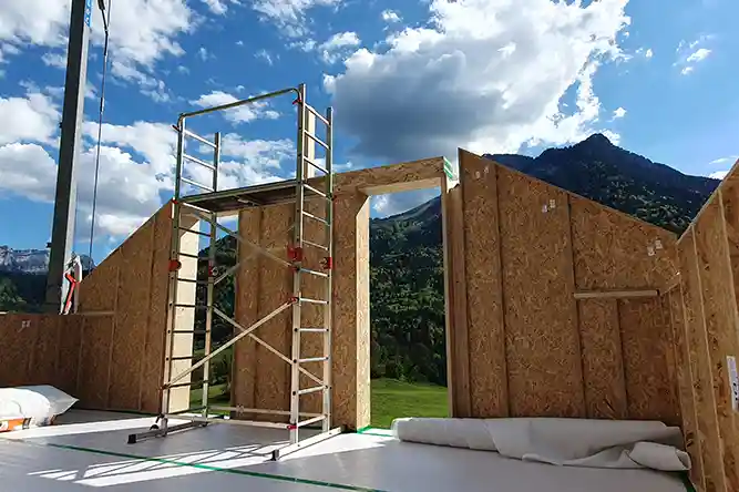 Maison passive autoconstruite en kit – Bauges