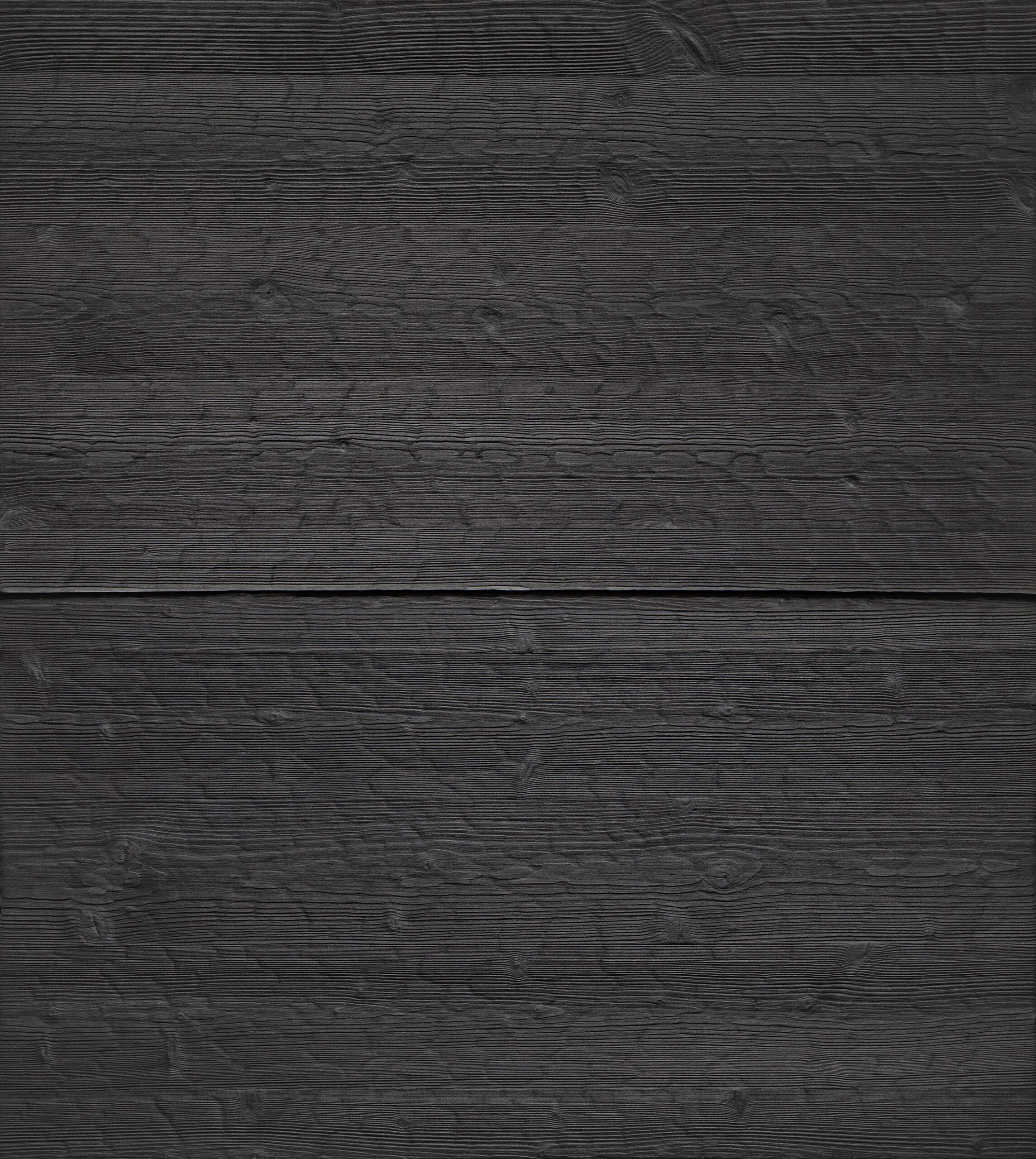 NOVATOP by Ennobled — panneau 3 plis bois brûlé Deep Charred 3