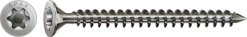 Vis à bois SPAX inox A4 tête fraisée Ø 10–12 mm