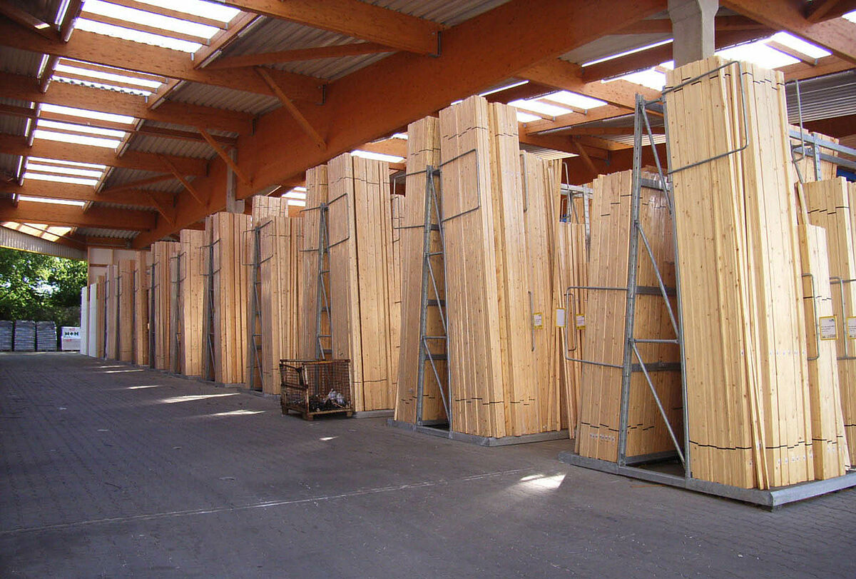 Rayonnage vertical et râtelier à panneaux OHRA 5