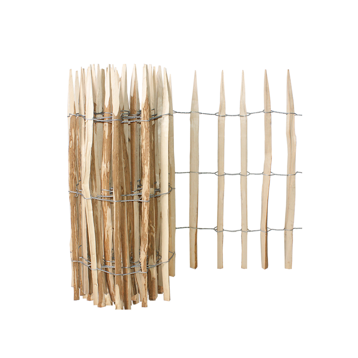 Ganivelle en noisetier 10 x H0.60 m