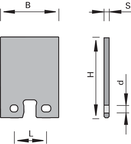 Plaquettes brutes HW UltraProfiler LEUCO