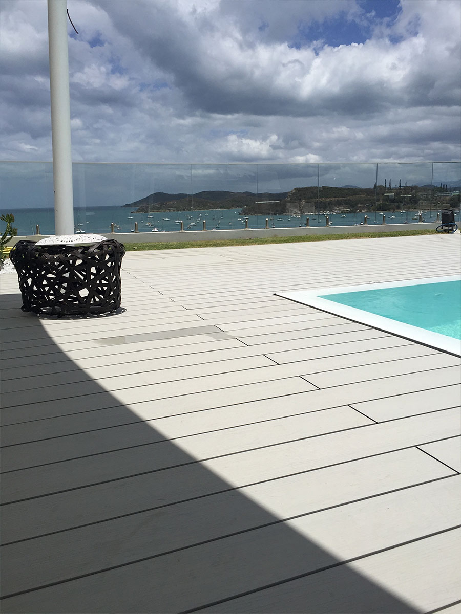 Terrasse Optima Plus Ecume 21