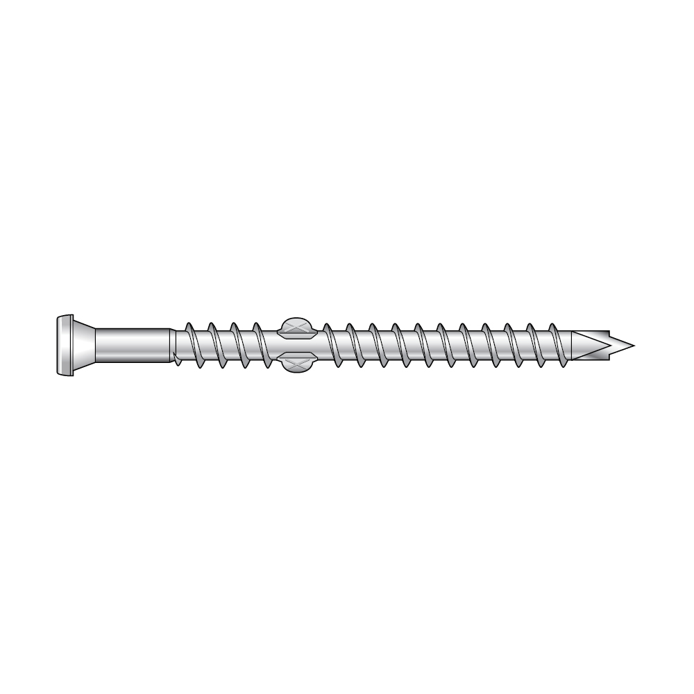 SSDHPD Vis pour bois exotique sur bois résineux - Inox A2 2