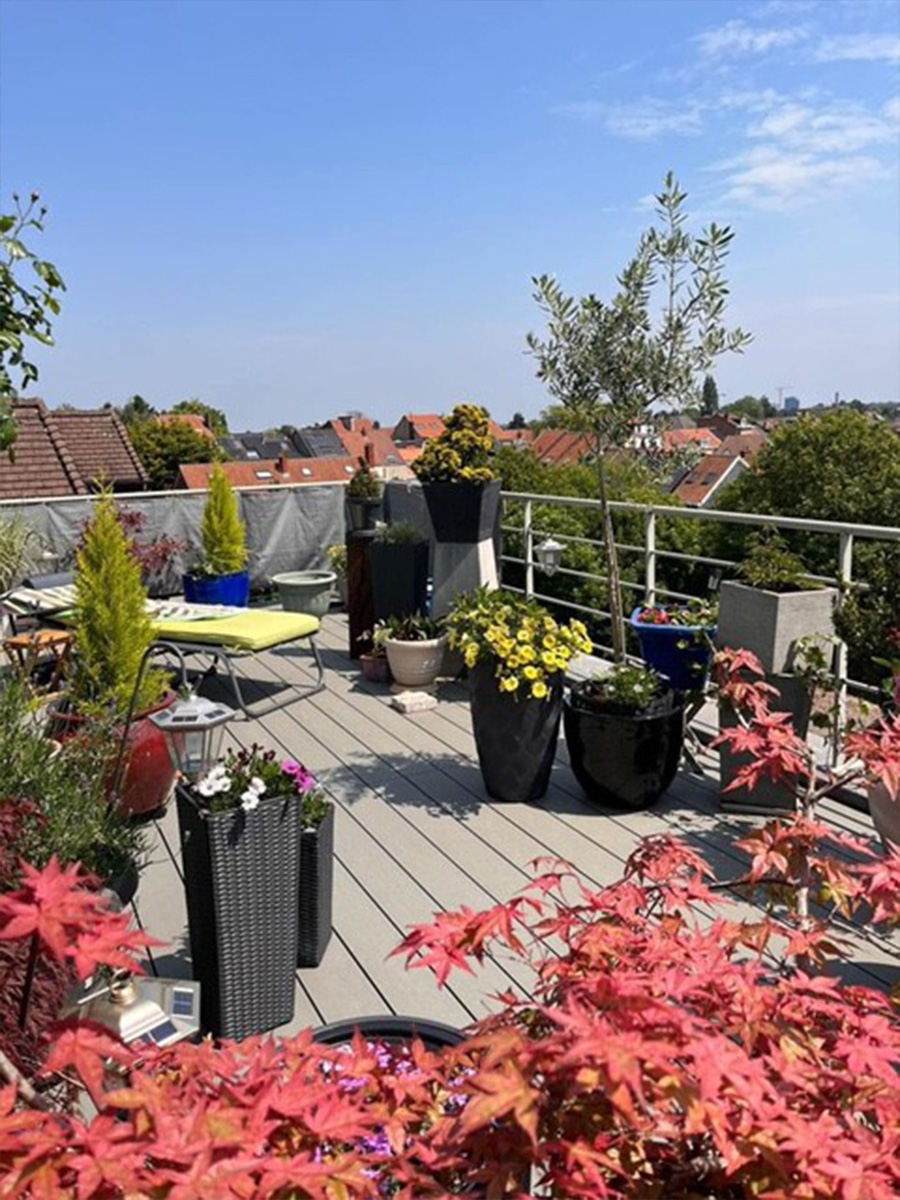 Terrasse Optima Eko Basalte 46