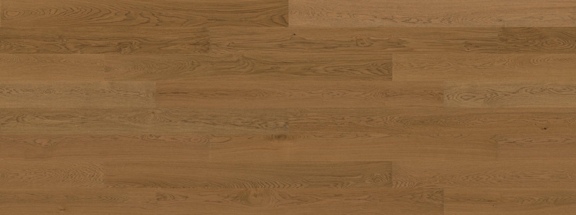 Lame de parquet hybride Bjelin Woodura Tullstorp chêne Terra Brown
