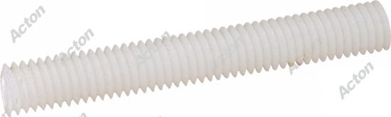 Tige filetées nylon - longueur 1 mètre type DIN 976 Acton