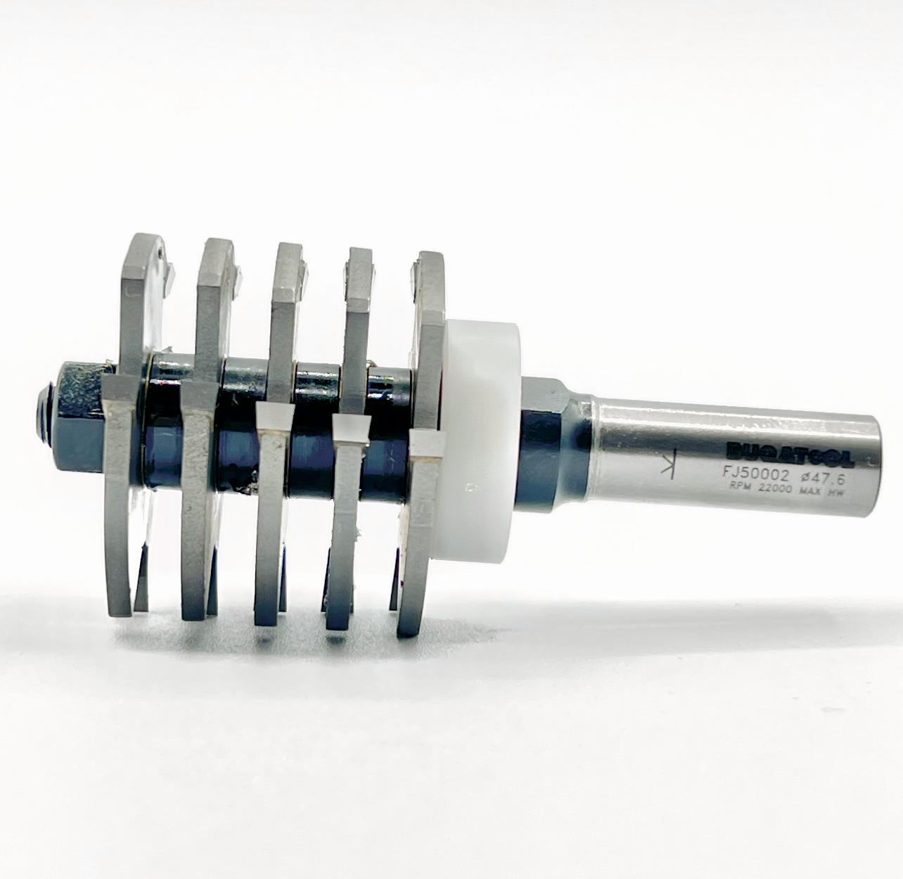 Fraise industrielle pour assemblage avec guide haut et queue de 12 mm 4