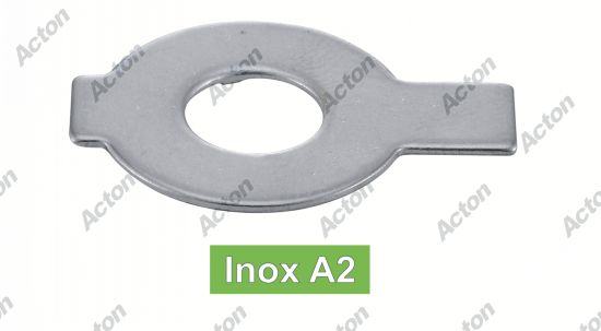 Freins d'ecrous droits à à ailerons inox A2 - NFE 25540 Acton