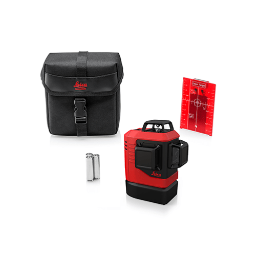 Niveau laser 3 plans 360° Leica Lino L6RS Pack Essentiel 2