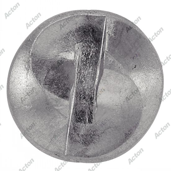 Vis à tôle tête cylindrique inviolable -one way-inox A2 - type DIN 3