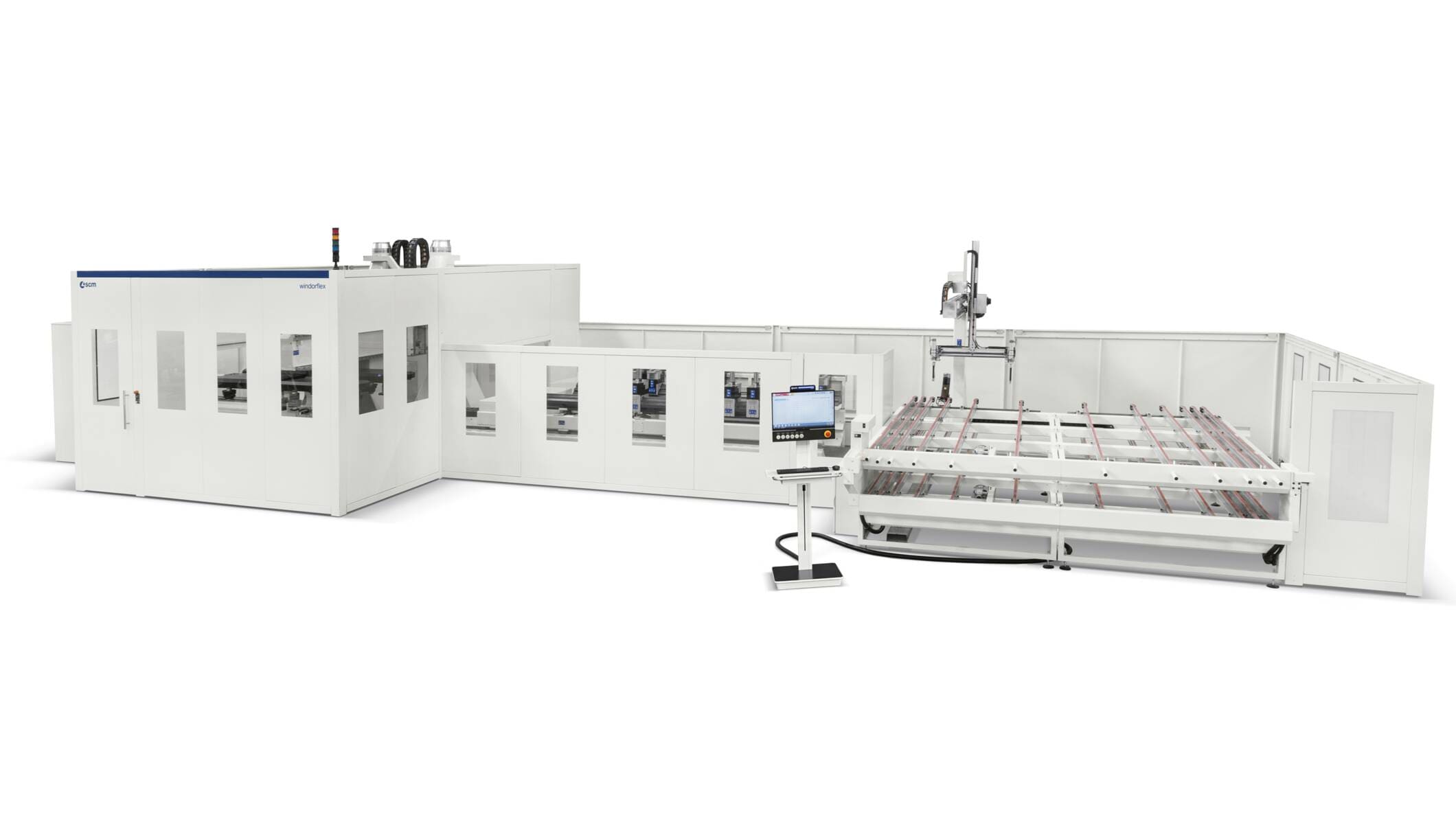 Centre d'usinage de fenêtres SCM Windorflex 1