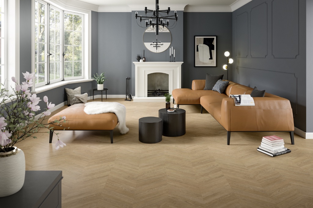 Lame de sol stratifié EGGER Brown Skanderborg Oak 2