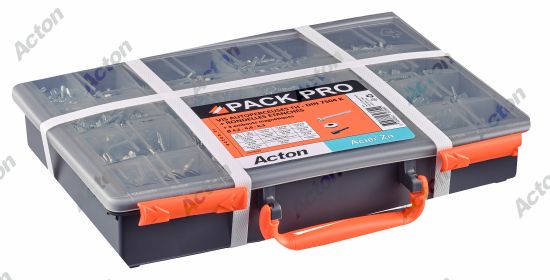 Coffret Vis autoperçantes TH + rond epdm + + embouts acier zingué 3