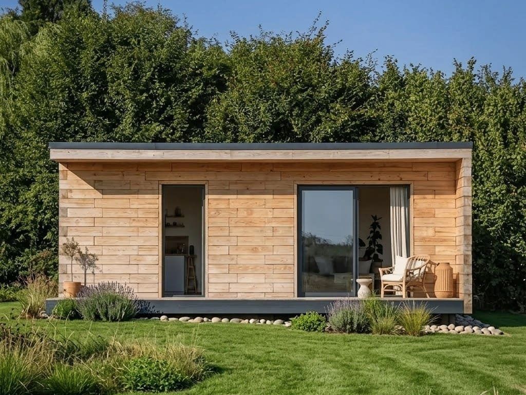 Studio de jardin en bois Brikawood 20 m²