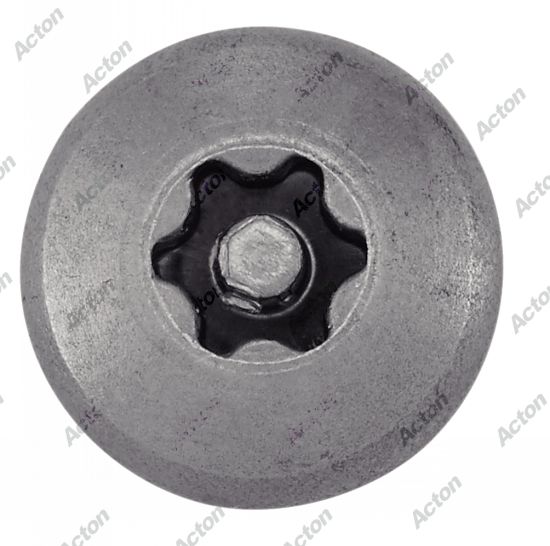 Vis à bois pentures tête cylindrique large six lobes inviolable Acton 3
