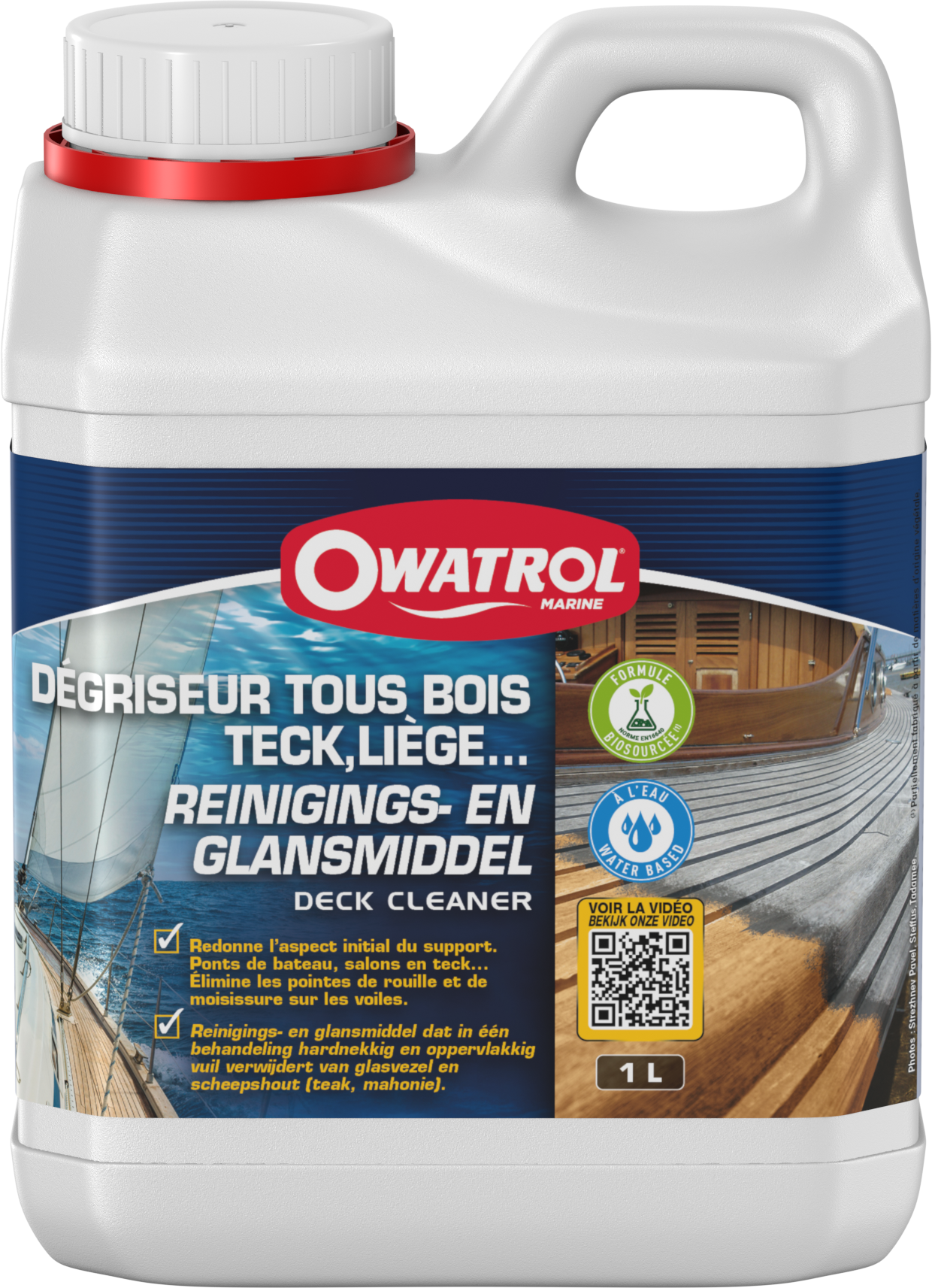 DECK CLEANER : Dégriseur tous bois