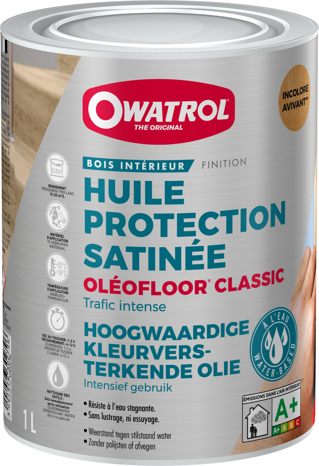 OLEOFLOOR® CLASSIC : Huile protection satinée