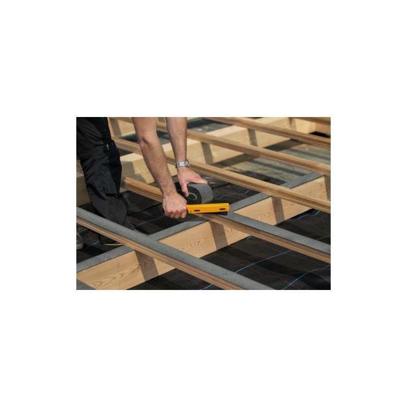 Bandes bitumineuses NÖVLEK® pour protection des lambourdes 80mmx20m 4