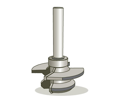 Fraise à profiler B-Fix Router Bit Classic