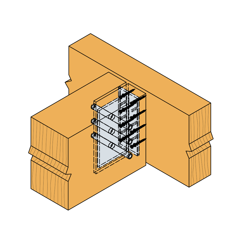BTALU Étrier à âme - Aluminium