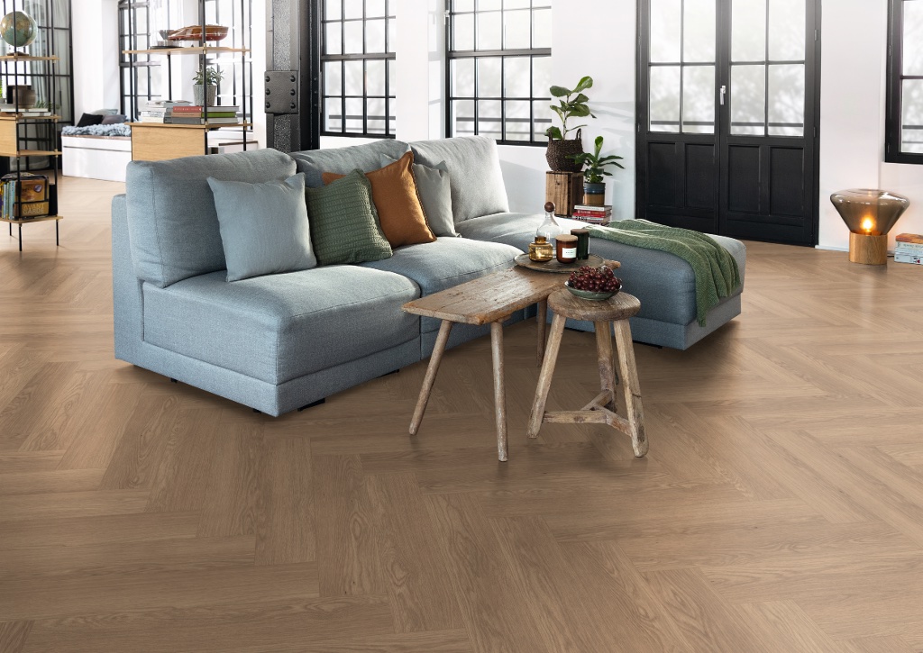 Lame de sol stratifié EGGER Brown Baronia Oak 2