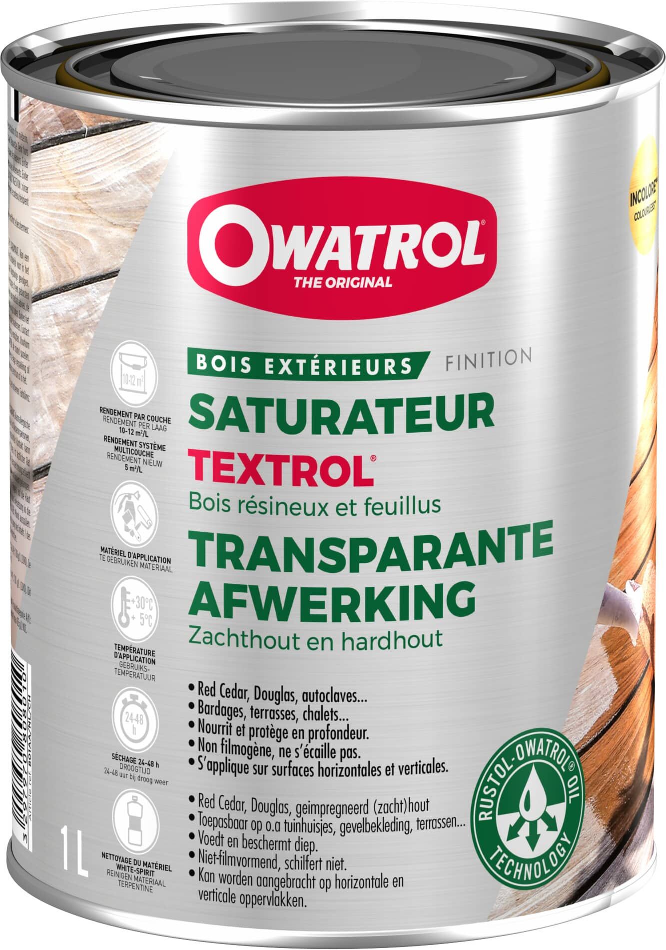TEXTROL® : Saturateur extérieur bois résineux / Autoclaves