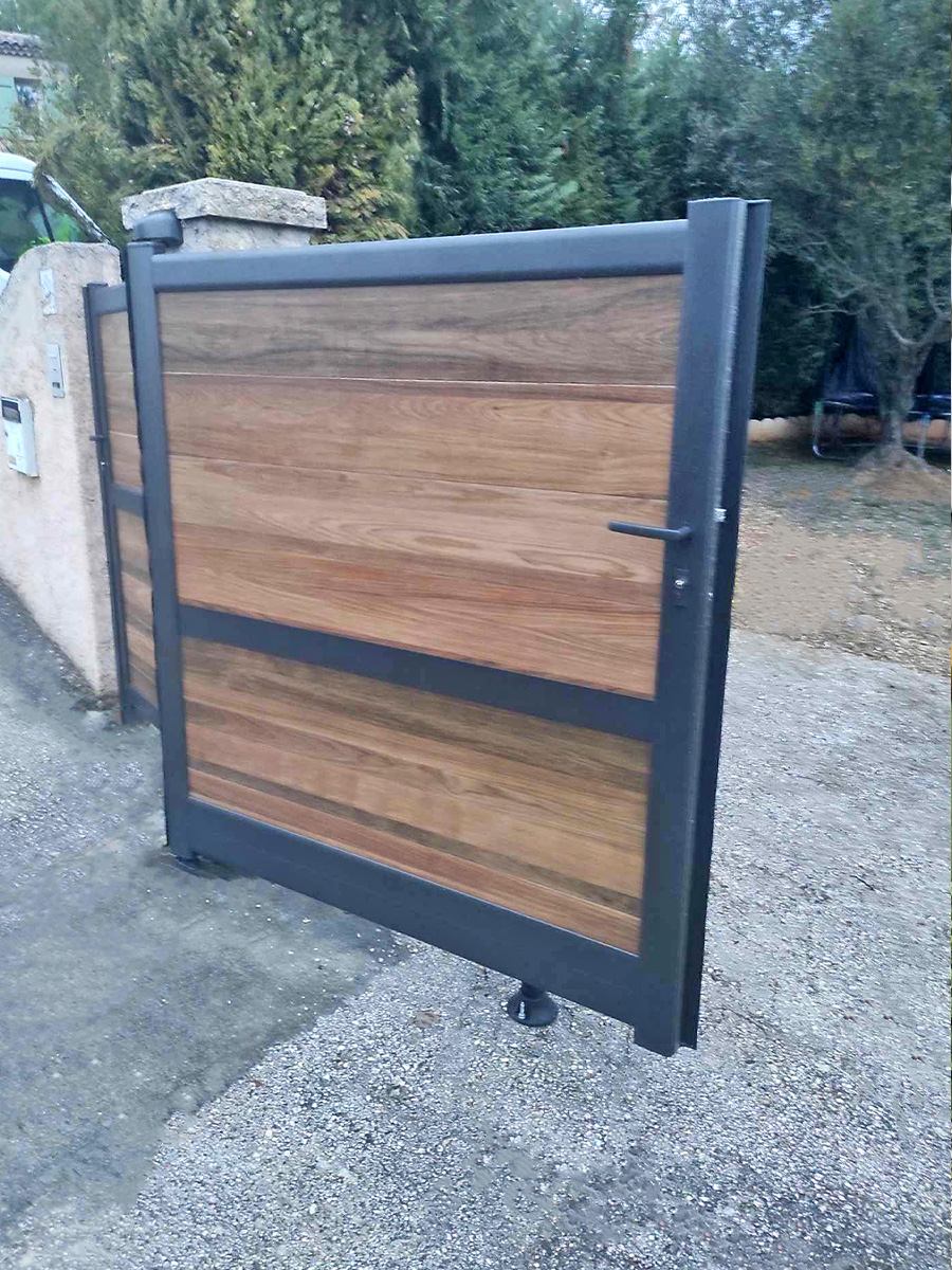 Portail Battant Teck 16