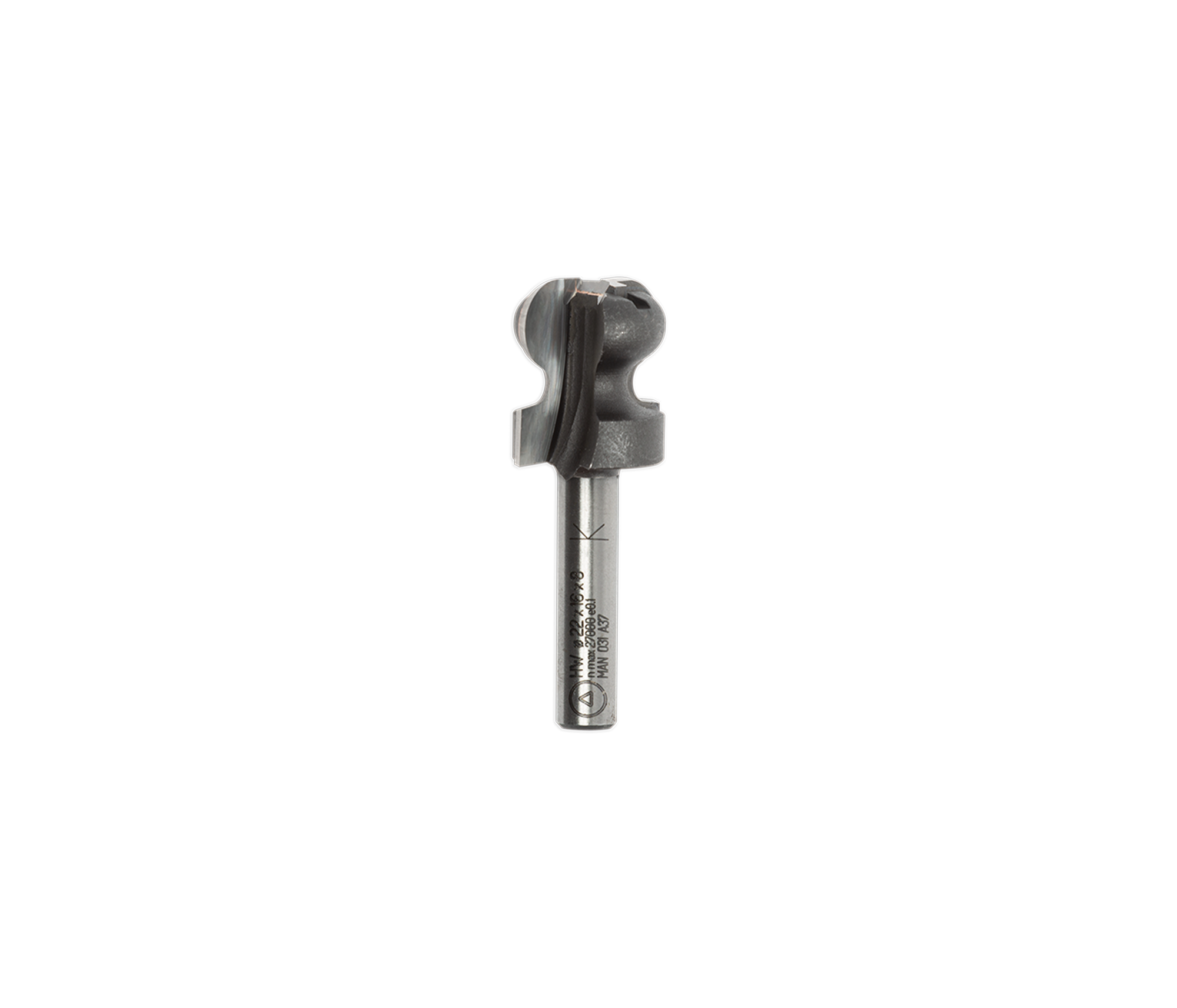 22 mm X 16 mm Fraise à poignée creuse Shaper 2