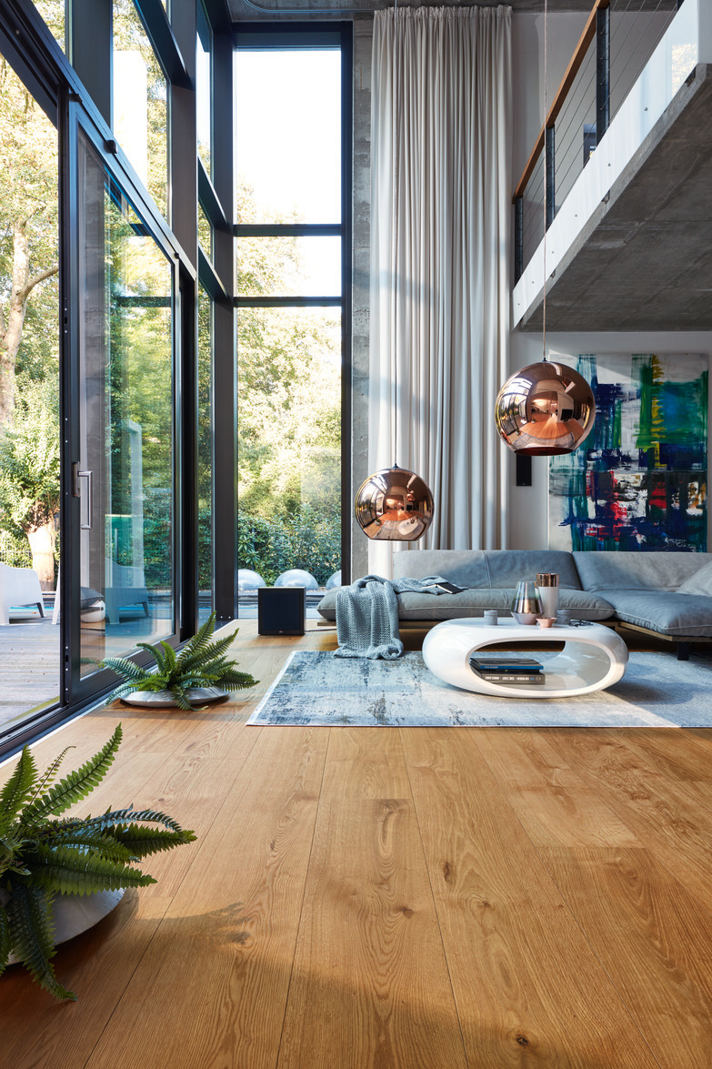 Lame de parquet contrecollé MEISTER Lindura HD 400 chêne Oak lively huilé 2