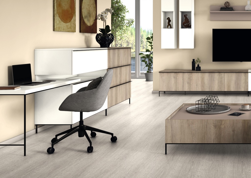 Panneau décoratif Egger Chêne Nebraska gris 4