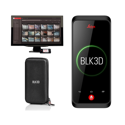 Imageur Leica BLK3D Premium et Desktop à vie avec pochette