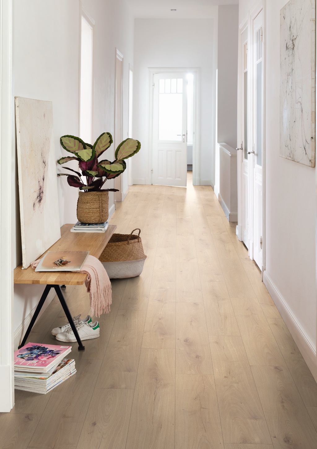 Lame de sol stratifié hydrofuge EGGER Light Florence Oak 2