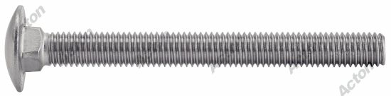 Vis à métaux tête ronde collet carré inox A4 - DIN 603 Acton 2