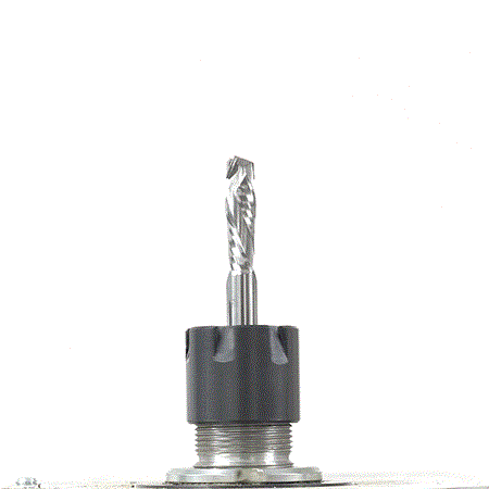 Fraise CNC Yeti Tool 2 dents compression carbure 3